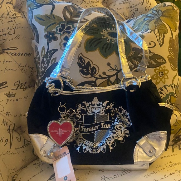 Prō•FAN•ity Handbags - 🏀 Houston Rockets 🚀 Prō•FAN•ity by Little Earth 🚀 NBA 🏀 Handbag Shoulder Bag